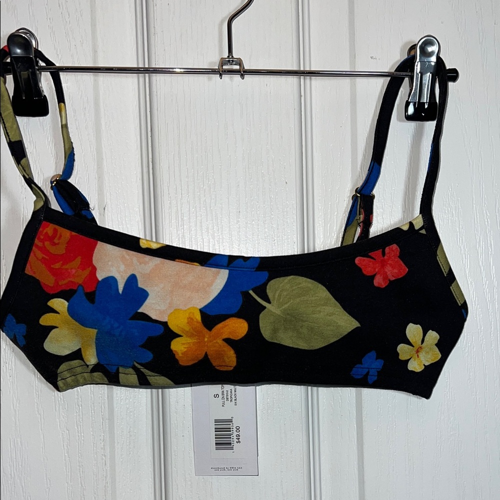 DANIELLE BERNSTEIN by WEWOREWHAT - Pull On Tropicana Bra Top